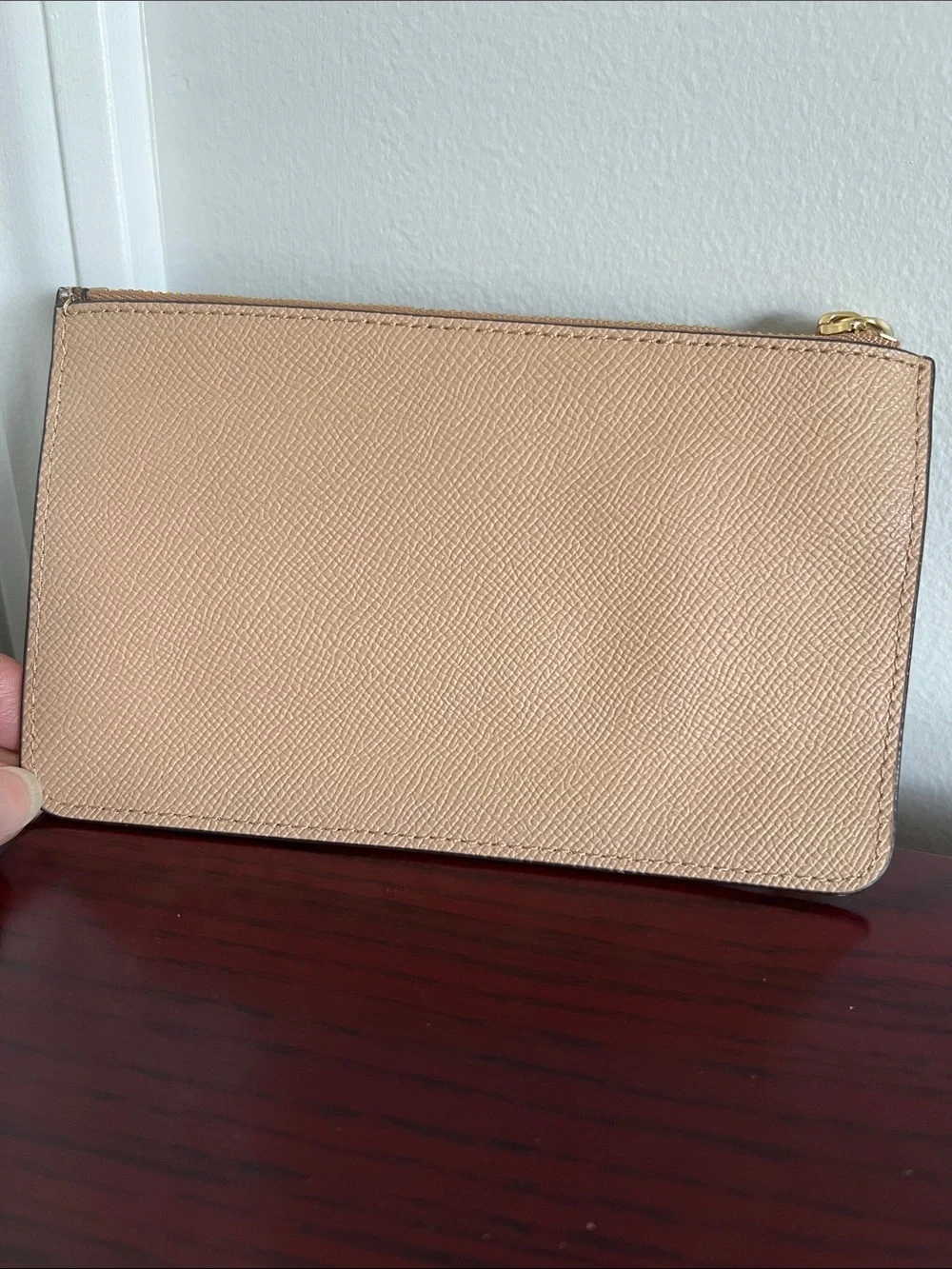 Coach Gold Glitter Star Wristlet